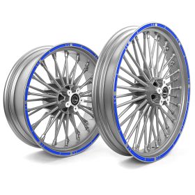FELGENAUFKLEBER SET 19/21 ARROW BLAU