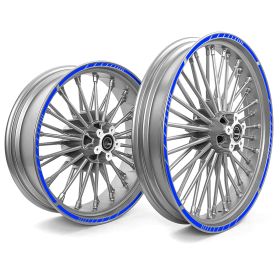 FELGENAUFKLEBER SET 19/21 SPEED BLAU