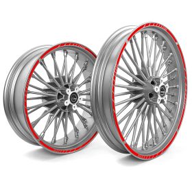 RIM STICKERS SET 19/21 SPEED RED