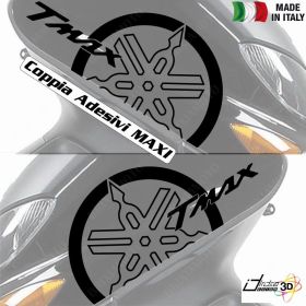 COUPLE ADHESIFS DIAPASON CARENAGE NOIR FITS YAMAHA T-MAX 500 01-07