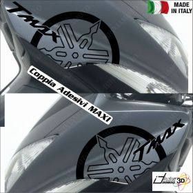 COUPLE ADHESIFS DIAPASON CARENAGE NOIR FITS YAMAHA T-MAX 500 08-11