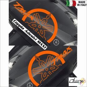 2 X ADESIVI DIAPASON CARENA ARANCIO FOR