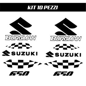 GRAPHIQUES MOTO IRIDEA DESIGN GRA-BUR-650-BK