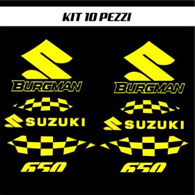 ADESIVI GRAFICA RACING CARENA GIALLO