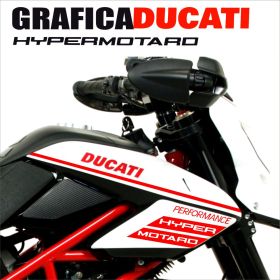 KIT ADESIVI STICKERS CARENA GRAFICA ROSSO