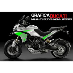 KIT ADESIVI STICKERS CARENA VERDE