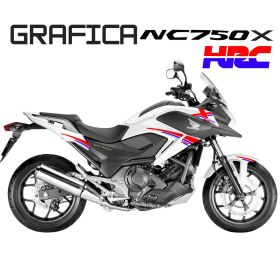 GRAPHIQUES MOTO IRIDEA DESIGN GRA-HON-NC750-HRC-RE-BL