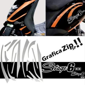 SET ADESIVI CARENA ARGENTO