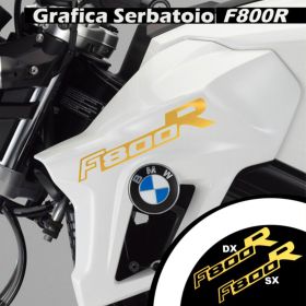 Autocollant moto IRIDEA DESIGN LOG-BMW-F8R-GO