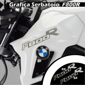 Autocollant moto IRIDEA DESIGN LOG-BMW-F8R-SI