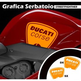 AUTOCOLLANT MOTO IRIDEA DESIGN LOG-DUC-STR-OR