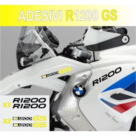 AUTOCOLLANT MOTO IRIDEA DESIGN LOG-GS1-BK-YE