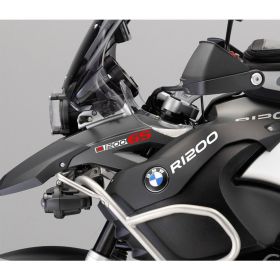 Autocollant moto IRIDEA DESIGN LOG-GS1-WH-RE