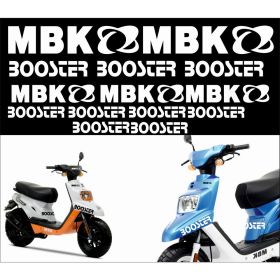 GRAPHIQUES MOTO IRIDEA DESIGN MBK-BST-WH