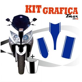 KIT ADESIVI STRISCIA S2R SCUDO CODINO BLU