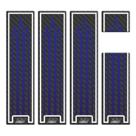 SIDE CASES STICKERS TREKKER CARBON BLUE