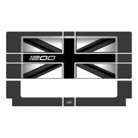 CASES FRONT STICKERS EXPED. WHITE