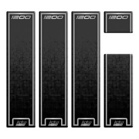 CASES SIDE STICKERS EXPED. METAL GREY