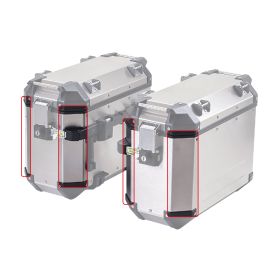 CASES SIDE STICKERS EXPED. METAL GREY