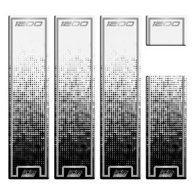 CASES SIDE STICKERS EXPED. WHITE