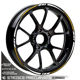 IRIDEA DESIGN WHE-19-17-T3-WH-GO MOTORCYCLE RIM STICKERS