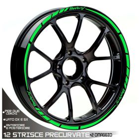 IRIDEA DESIGN WHE-BEV-T2-GR Motorcycle rim stickers