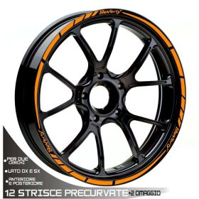 PROFILI CERCHIO RACING ADESIVI ARANCIO