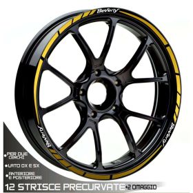 IRIDEA DESIGN WHE-BEV-T2-WH-GO MOTORCYCLE RIM STICKERS