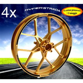 IRIDEA DESIGN WHE-DUC-HYPSTRAD-BK MOTORCYCLE RIM STICKERS