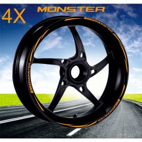 IRIDEA DESIGN WHE-DUC-MON-OR MOTORCYCLE RIM STICKERS