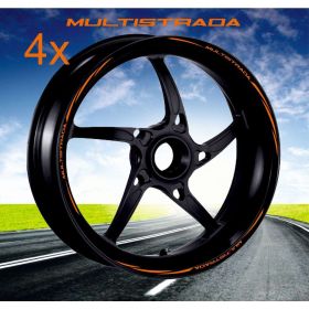 AUTOCOLLANTS DE JANTE DE MOTO IRIDEA DESIGN WHE-DUC-MUL-OR