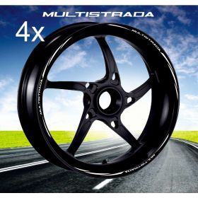 AUTOCOLLANTS DE JANTE DE MOTO IRIDEA DESIGN WHE-DUC-MUL-WH