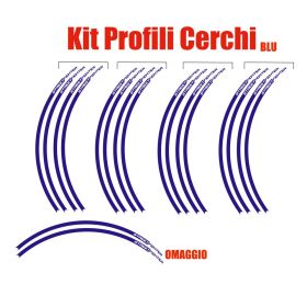 AUTOCOLLANTS DE JANTE DE MOTO IRIDEA DESIGN WHE-DUC-STR-BL