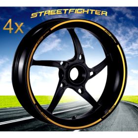 AUTOCOLLANTS DE JANTE DE MOTO IRIDEA DESIGN WHE-DUC-STR-GO