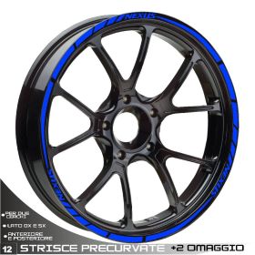 IRIDEA DESIGN WHE-GIL-NEX-T2-BL MOTORCYCLE RIM STICKERS