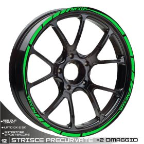 IRIDEA DESIGN WHE-GIL-NEX-T2-GR MOTORCYCLE RIM STICKERS