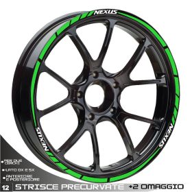 IRIDEA DESIGN WHE-GIL-NEX-T2-WH-GR MOTORCYCLE RIM STICKERS