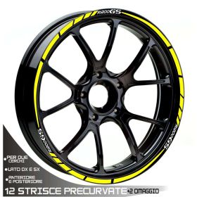 IRIDEA DESIGN WHE-GS1-T2-WH-YE MOTORCYCLE RIM STICKERS