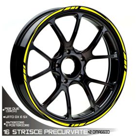IRIDEA DESIGN WHE-GS1-T3-YE MOTORCYCLE RIM STICKERS