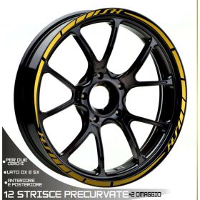 AUTOCOLLANTS DE JANTE DE MOTO IRIDEA DESIGN WHE-SH-T2-GO