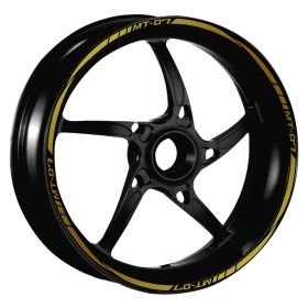 PROFILI CERCHIO ADESIVI MONOCOLORE ORO