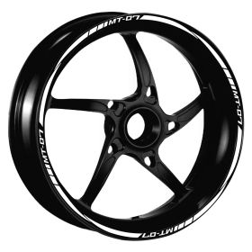 PROFILI CERCHIO ADESIVI MONOCOLORE BIANCO