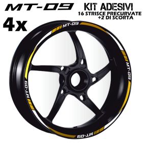 PROFILI CERCHIO ADESIVI BIANCO ORO