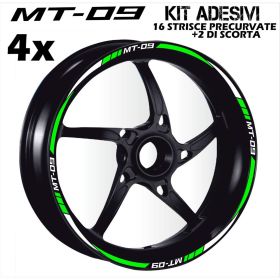 IRIDEA DESIGN WHE-YAM-MT9-WH-GR Motorcycle rim stickers