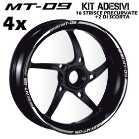 IRIDEA DESIGN WHE-YAM-MT9-WH-SI Motorcycle rim stickers