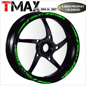 SET PROFILI CERCHIO ADESIVI VERDI VERDE