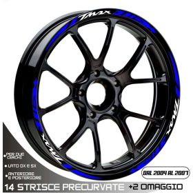 SET PROFILE STICKERS STICKER BIANCO BLU