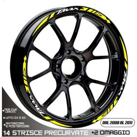 MOTORRAD FELGENAUFKLEBER IRIDEA DESIGN WHE-YAM-T08-DIA-WH-YE