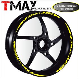 IRIDEA DESIGN WHE-YAM-T08-DIA-YE MOTORCYCLE RIM STICKERS