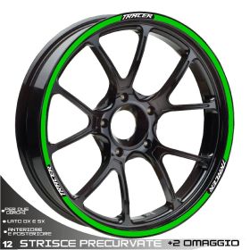 IRIDEA DESIGN WHE-YAM-TCR-T1-WH-GR MOTORCYCLE RIM STICKERS